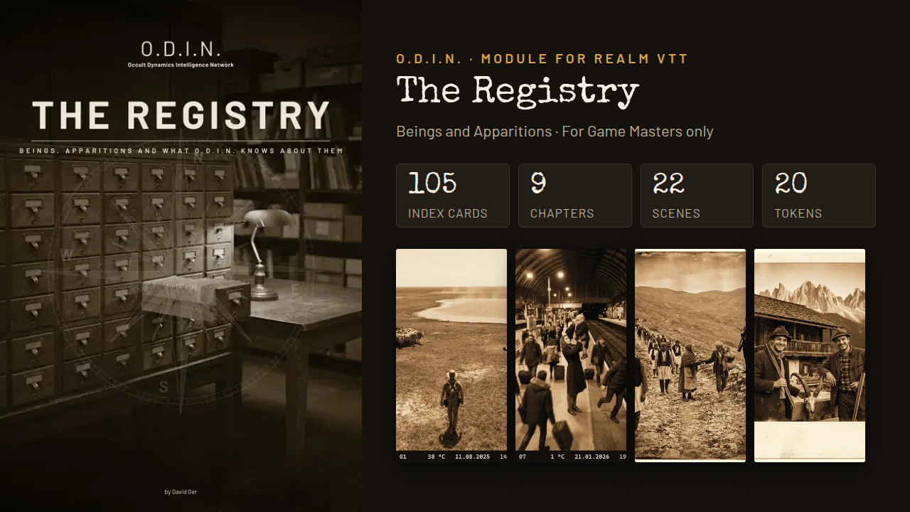 O.D.I.N. The Registry